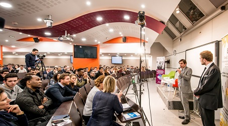 Les réactions – Levallois – 21 mars 2017…<br> L’ambition : un élan pour l’initiative économique</br>